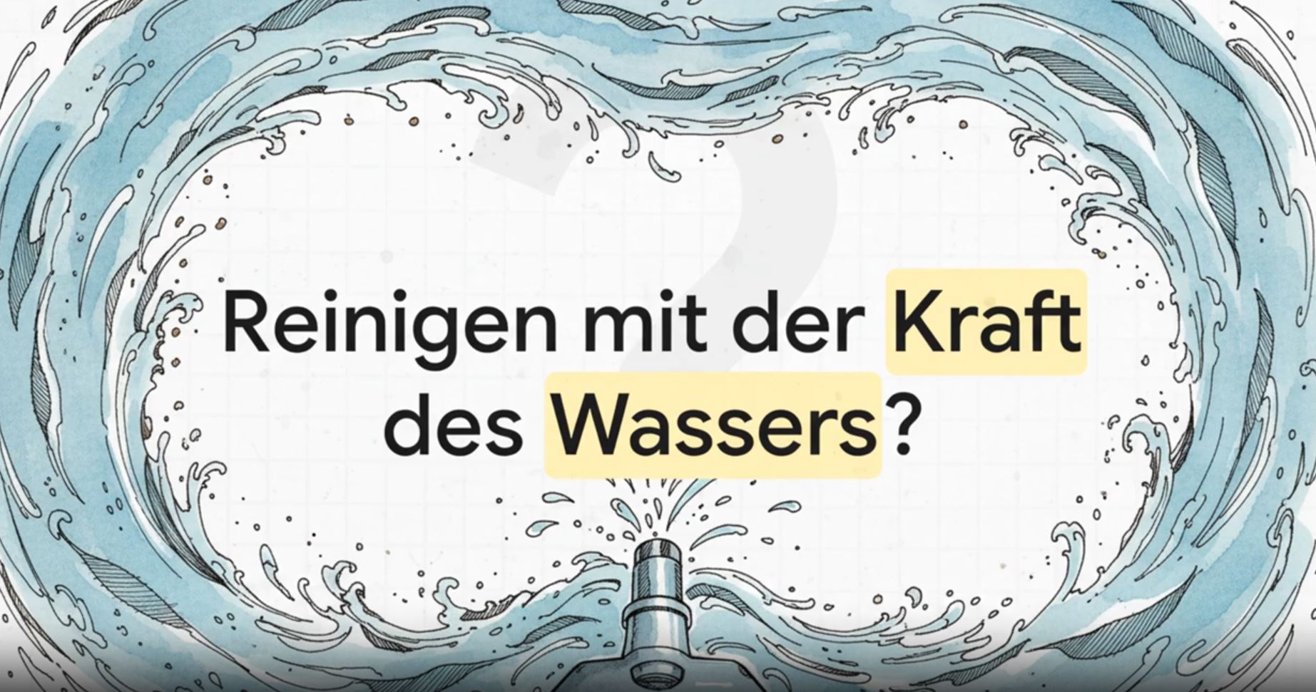 die Kraft des Wassers